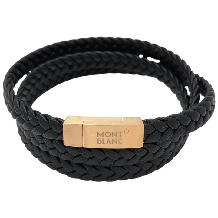 دستبند مردانه مون بلان کد da7